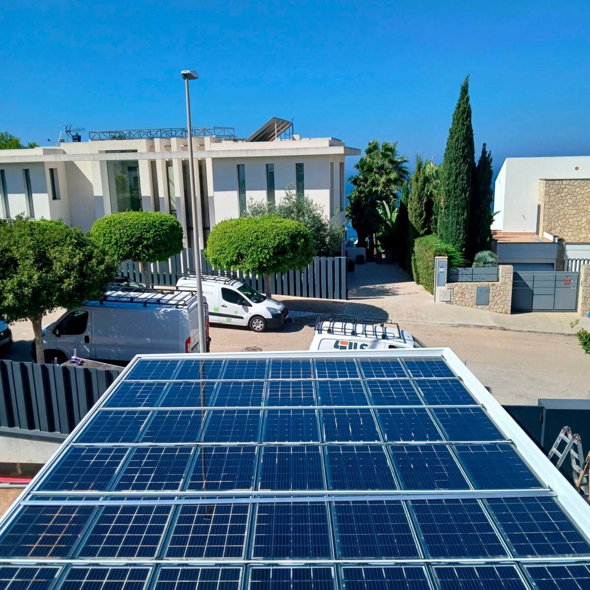 Solar Pengolas Solar Pergola - ECOEnergia